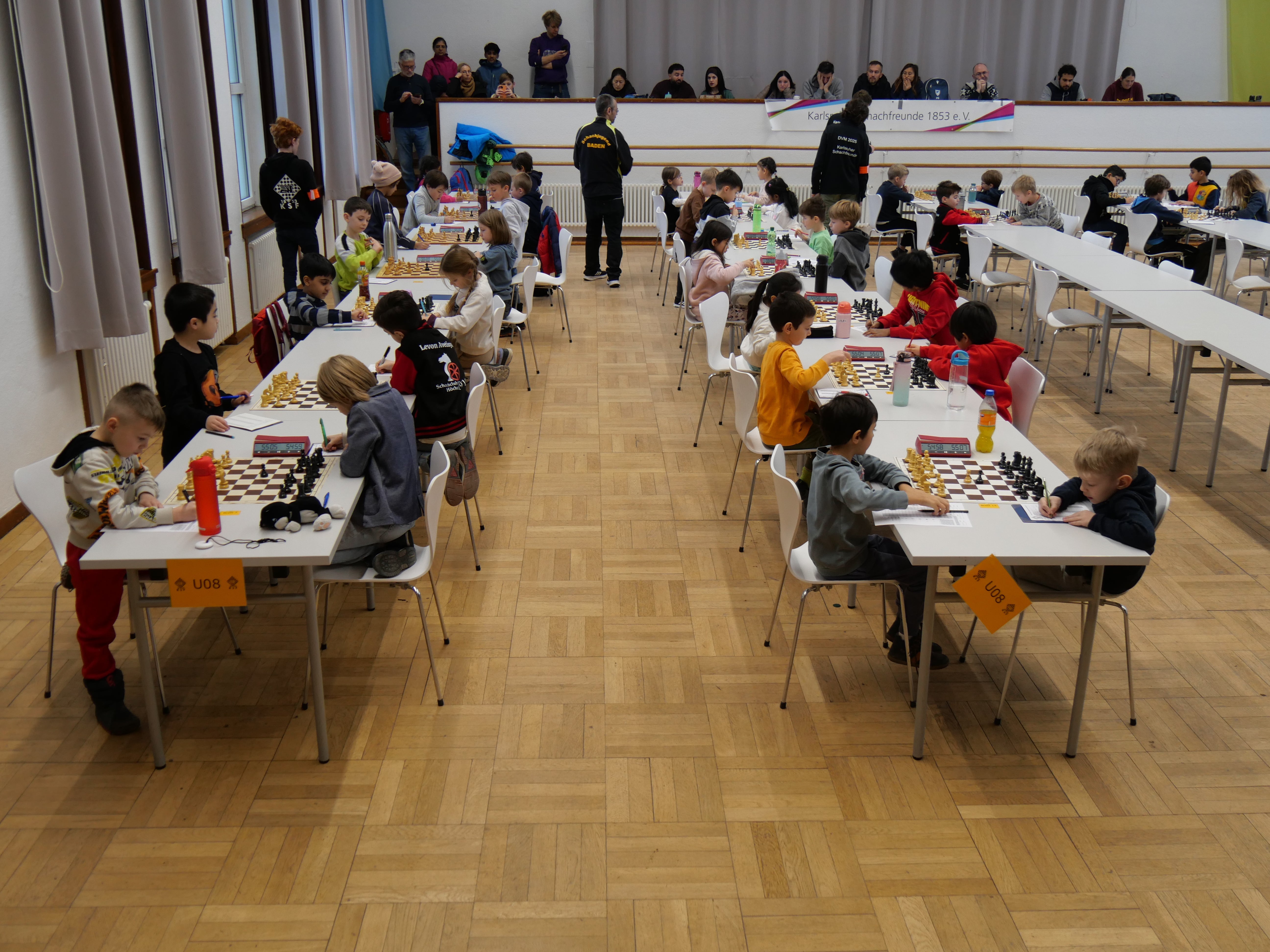 Regionales Kinderschachturnier in Karlsruhe