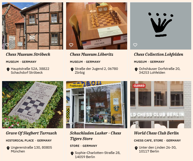 Der Mann, der eine Weltkarte des Schachs schuf