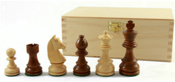 Schachfiguren Staunton-Form, KH 83 mm