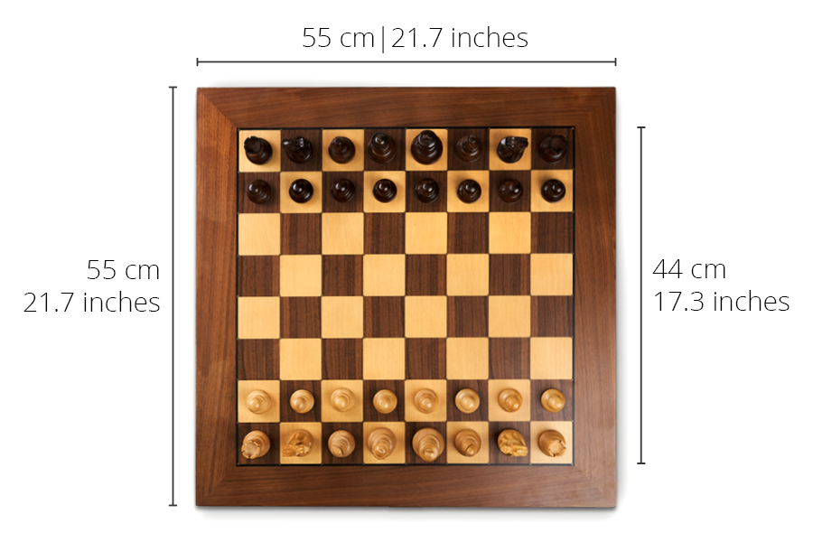E-Board Set MILLENNIUM Supreme Tournament 55 - M850 mit ChessLink Modul