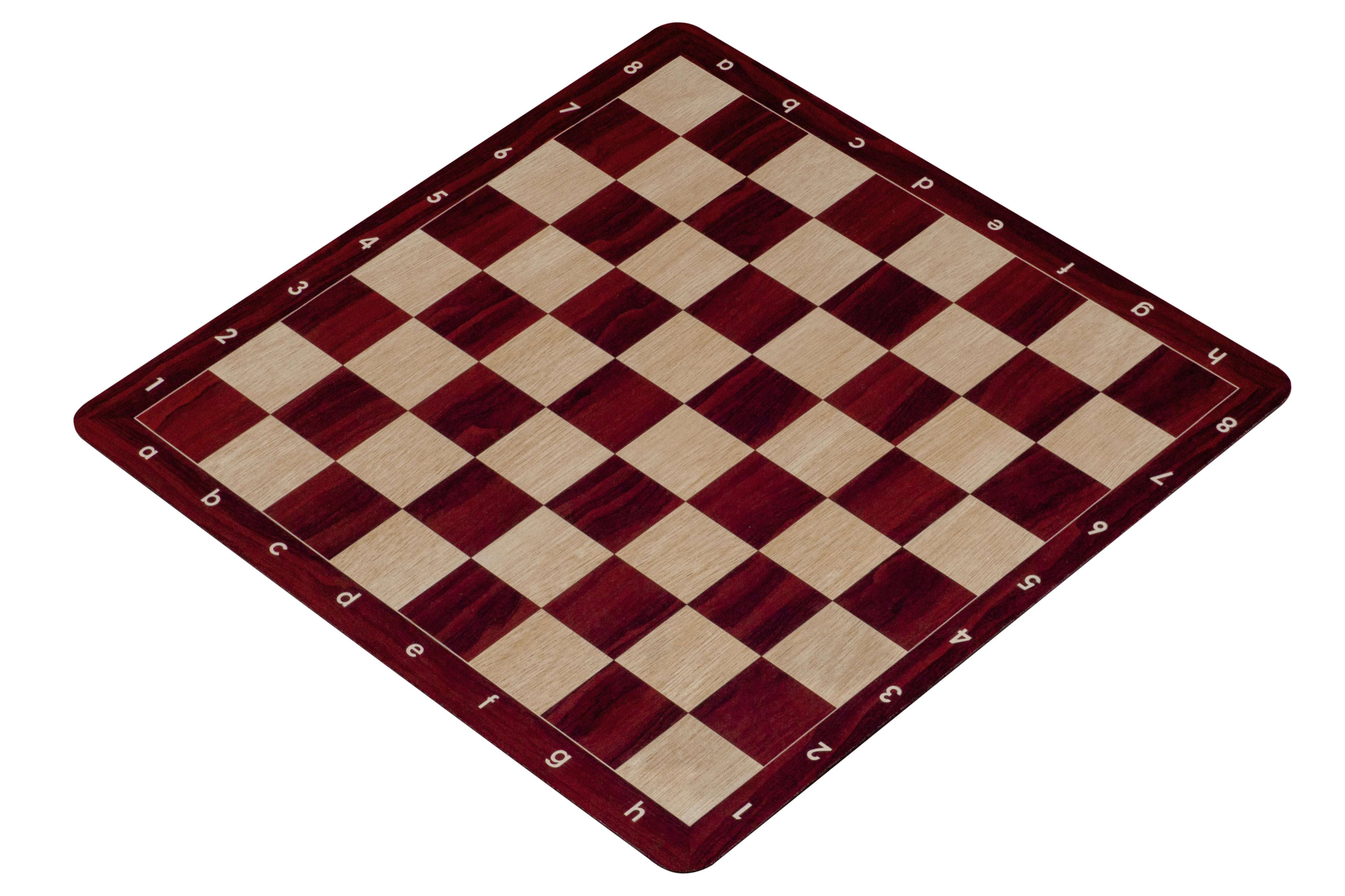 "Mousepad"-Schachbrett Mahagoni