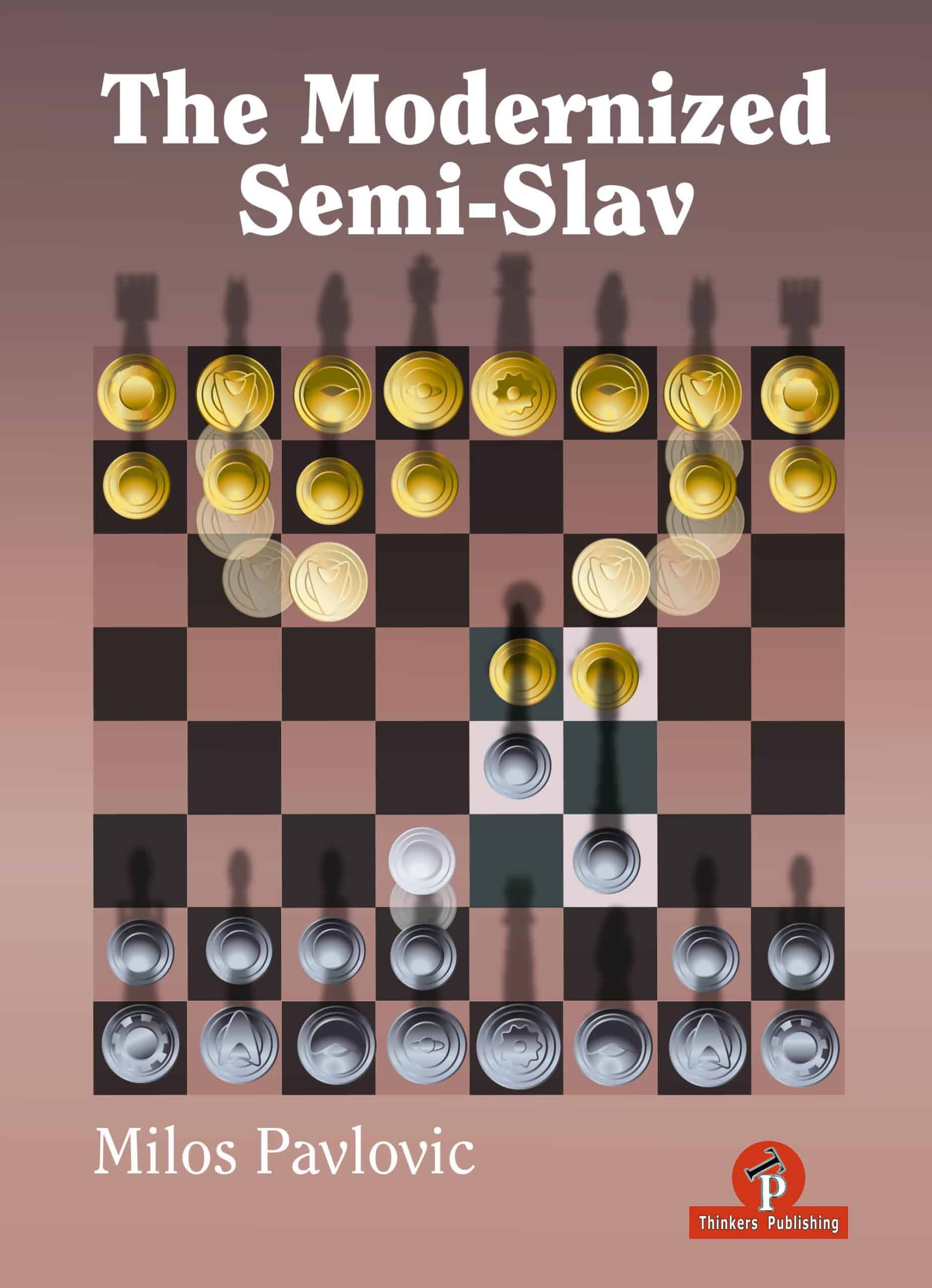 Dies ist ein Bild des Schachbuches The modernized Semi-Slav vom Milos Pavlovic