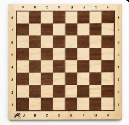 Chess Tigers Schachbrett aus Holz