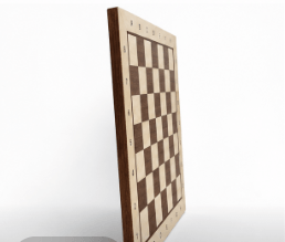 Chess Tigers Schachbrett aus Holz