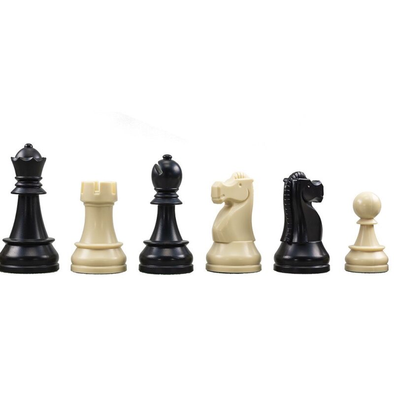 DGT Schachfiguren aus Kunststoff, KH 95 mm