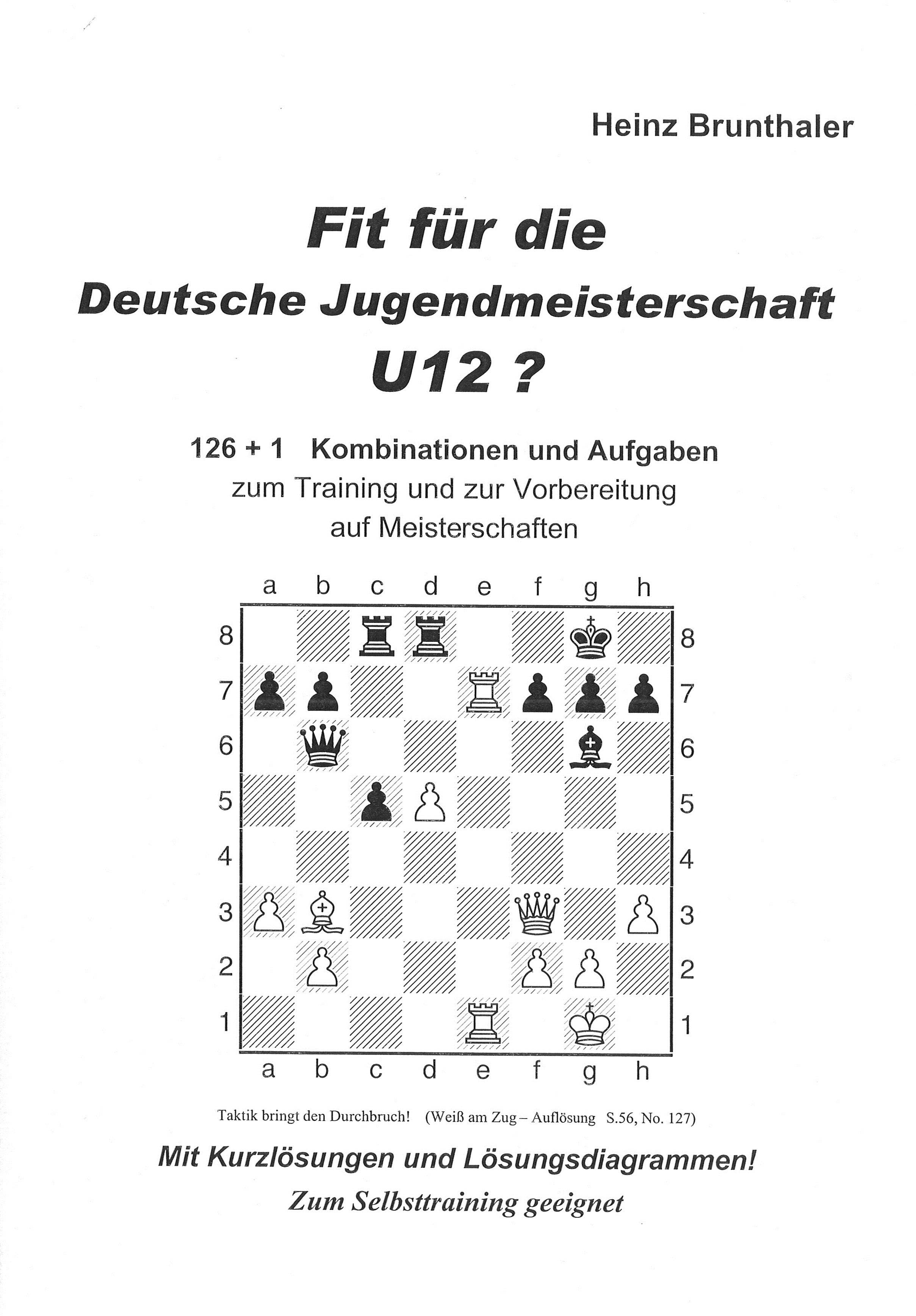 Brunthaler: Fit für die deutsche Jugendmeisterschaft U12?