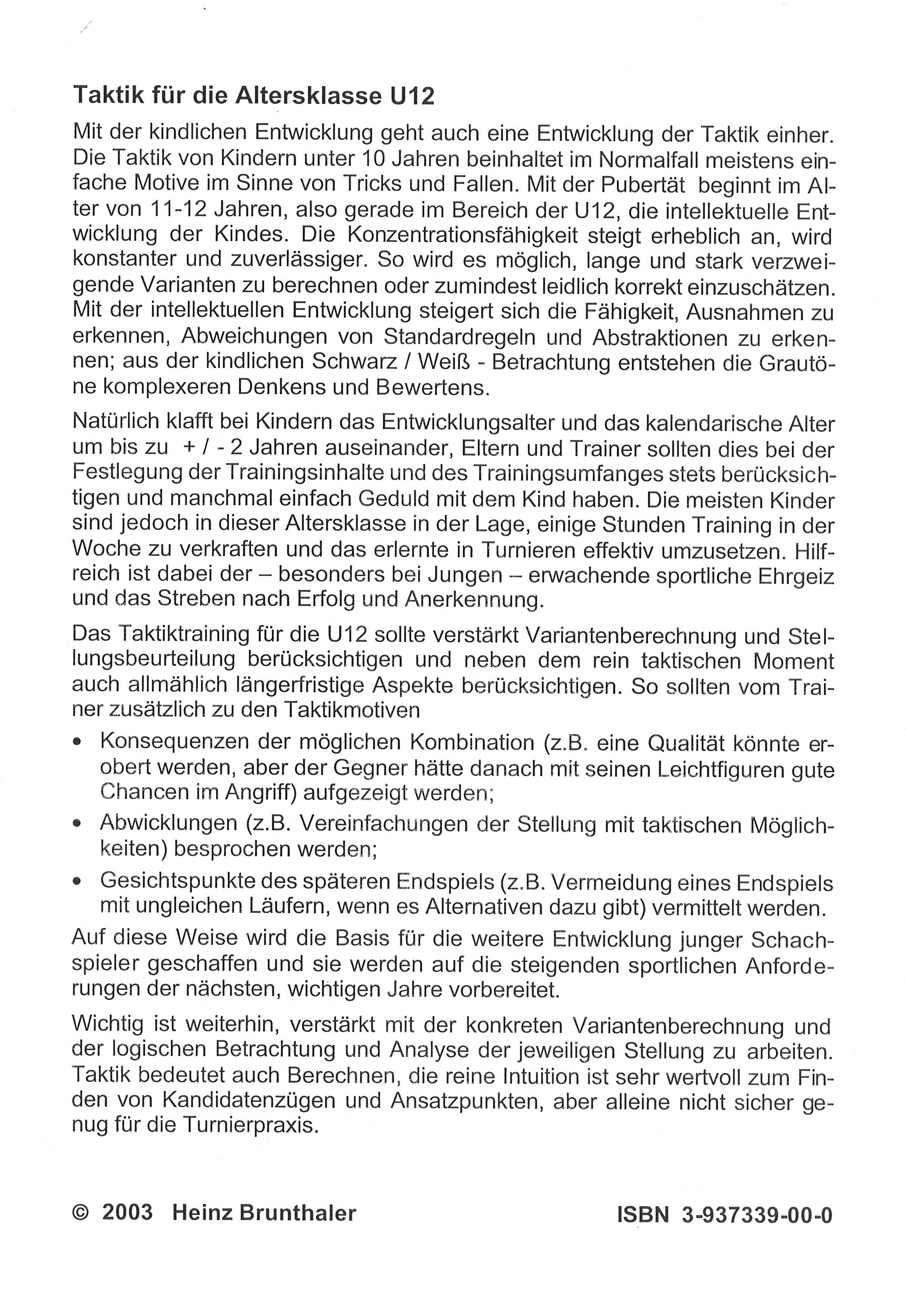 Brunthaler: Fit für die deutsche Jugendmeisterschaft U12?