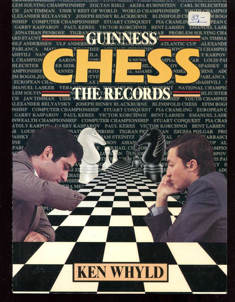 Ken Whyld Guinnes Chess The Records (Antiquariat)