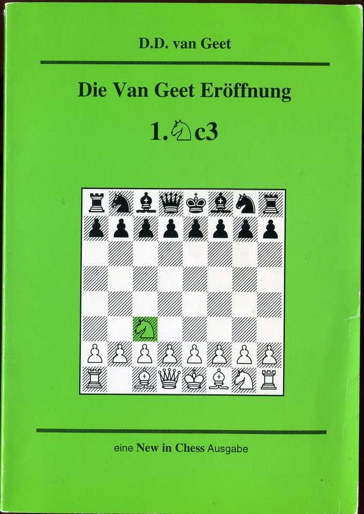 van Geet Die van Geet Eröffnung 1Sc3 (Antiquariat)