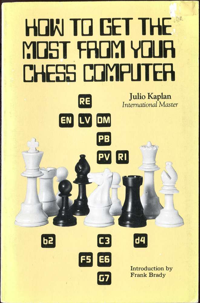 Kaplan How to get the Most from your Chess Computer (Antiquariat)