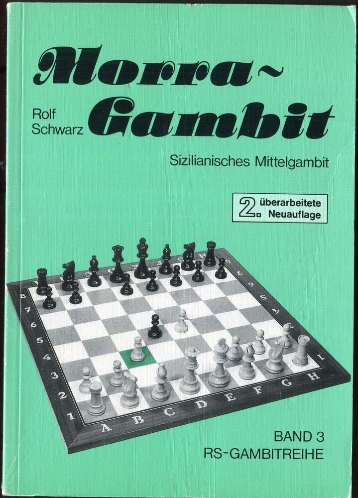 Schwarz Morra Gambit 2. Auflage (Antiquariat)