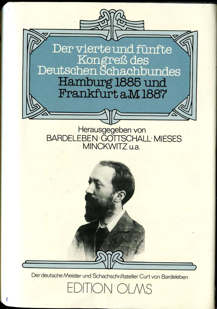 Bardeleben u.a. Der 4. und fünfte Schachkongreß (Antiquariat)
