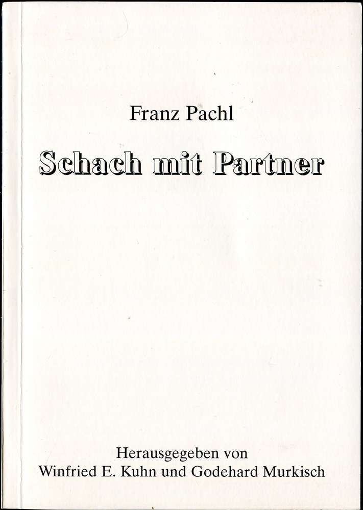 Pachl Schach mit Partner (Antiquariat)