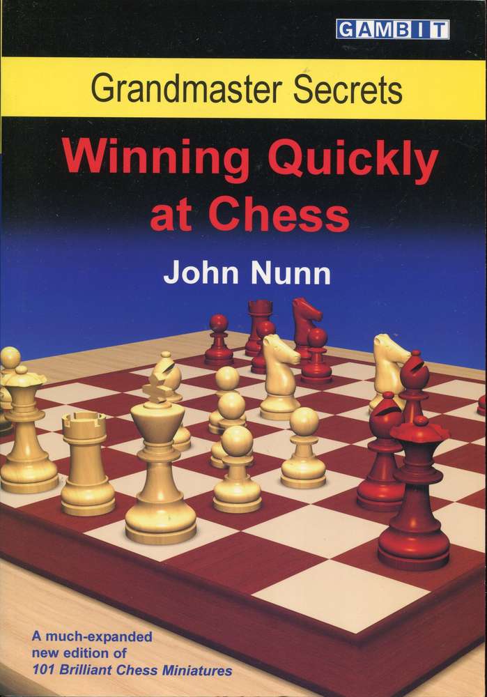 Nunn Winning Quickly at Chess (Antiquariat)