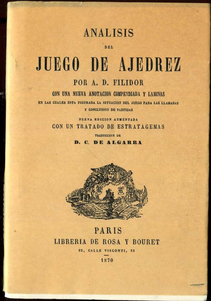Analisis Del Juego De Ajedrez (Antiquariat)