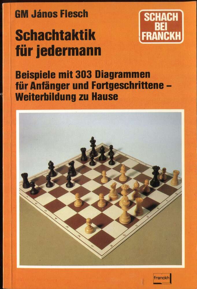 Flesch Schachtaktik für jederman (Antiquariat)