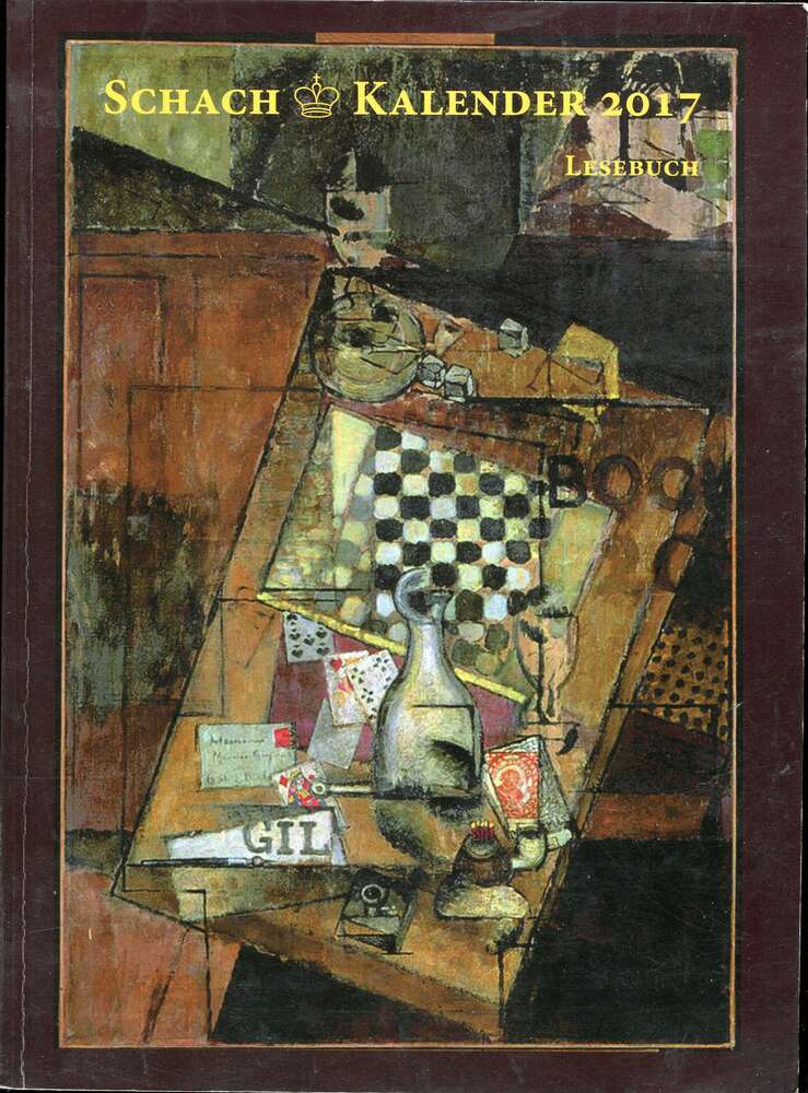 Schachkalender 2017 Lesebuch (Antiquariat)