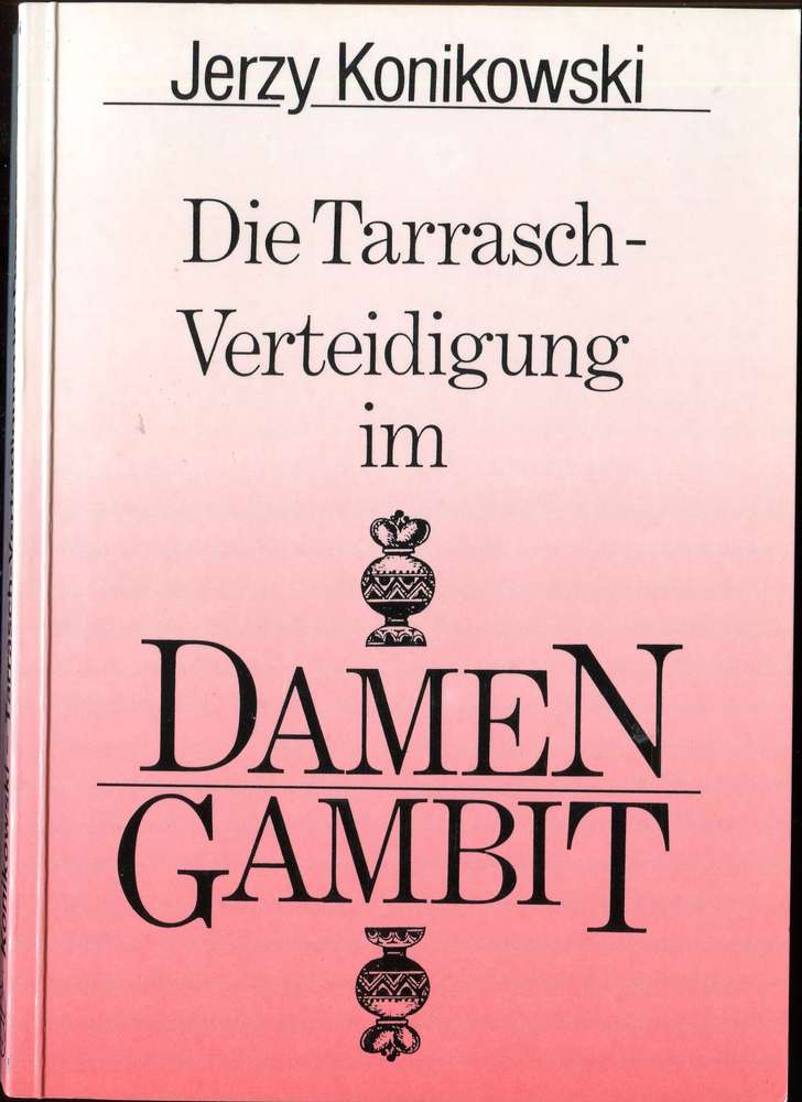 Konikowski Die Tarrasch Verteidigung im Damengambit (Antiquariat)