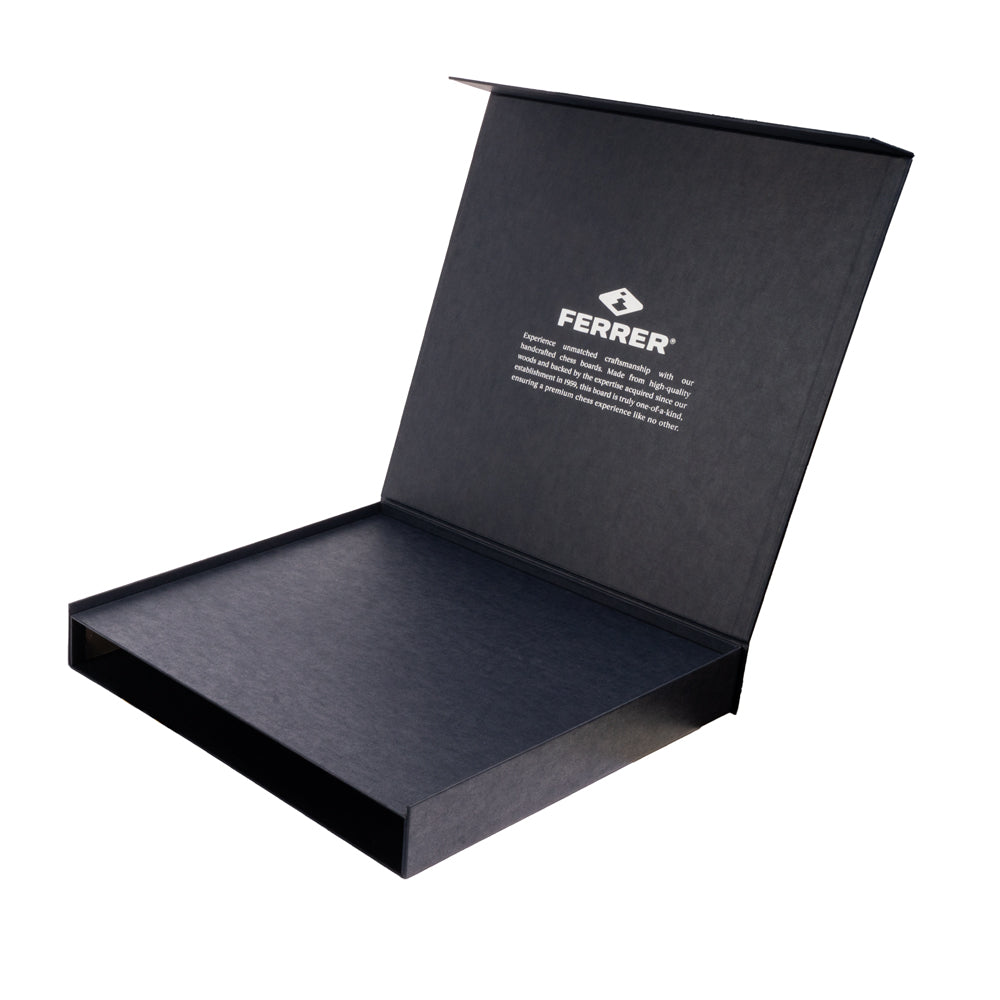 Set Mahagoni Deluxe - Schachset mit Notation und Aufbewahrungsbox