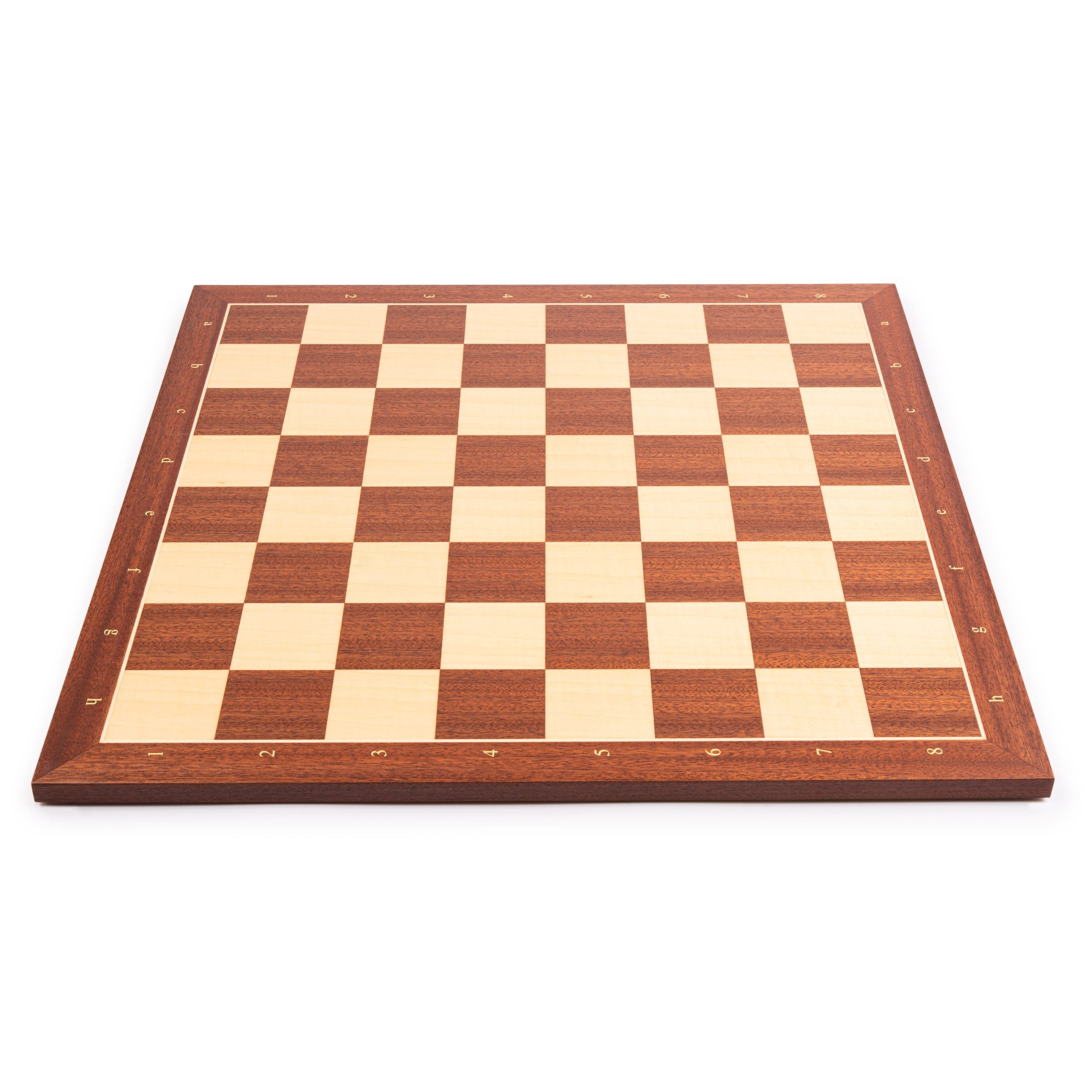 Set Mahagoni Deluxe - Schachset mit Notation und Aufbewahrungsbox