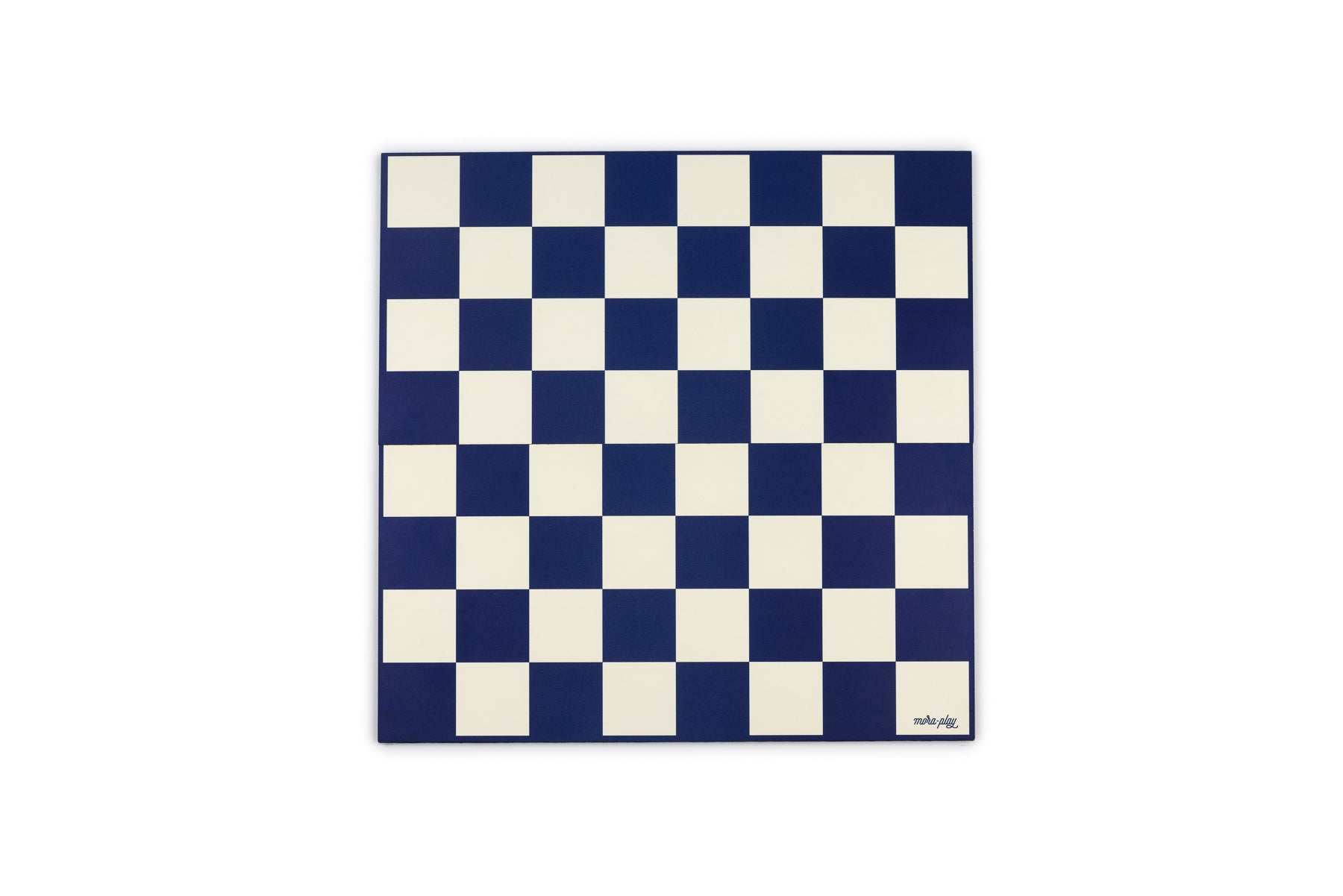 Handgefertigtes Reise-Schachbrett aus Holz in Blau, exklusiv bei Chess Tigers