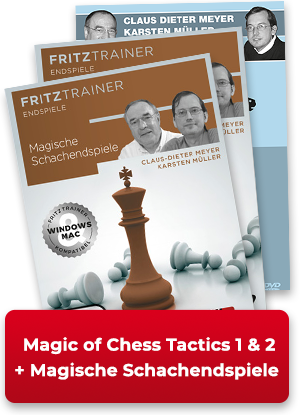 Magische Schachendspiele + Magic of Chess Tactics 1&2