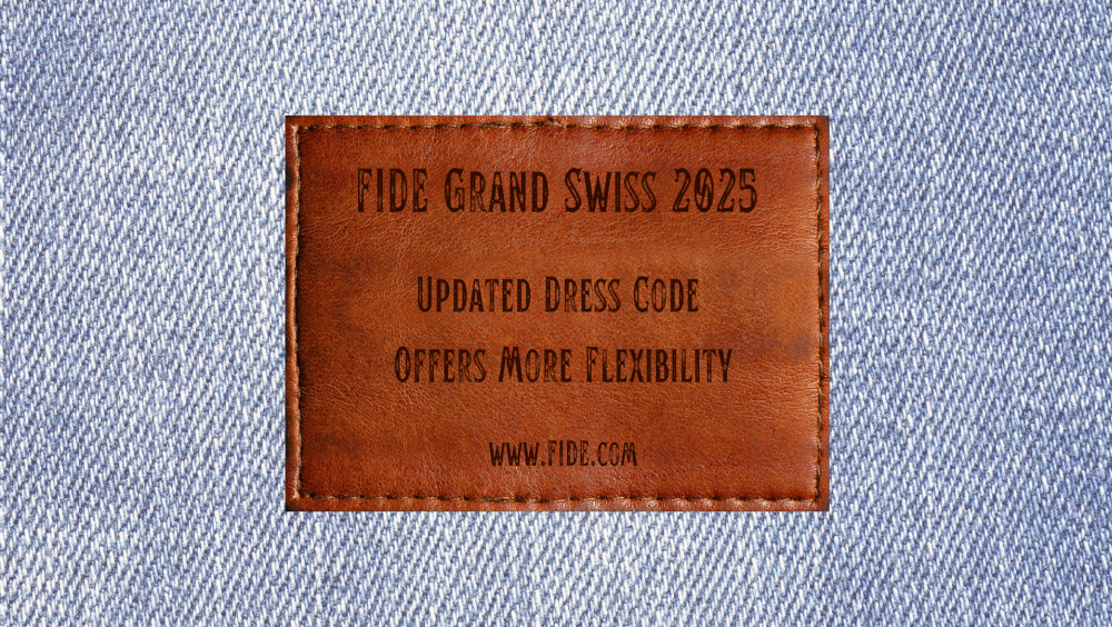 Vom Skandal zur Stilfrage: FIDE entdeckt die Jeans