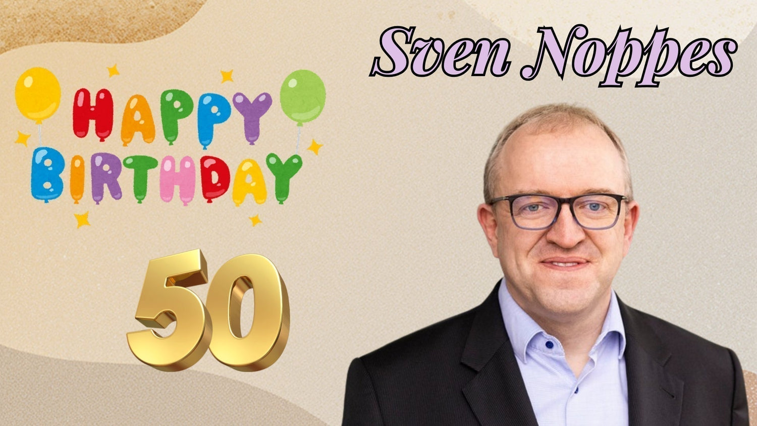 Sven Noppes wird 50 – ein Möglichmacher mit Sinn fürs Große