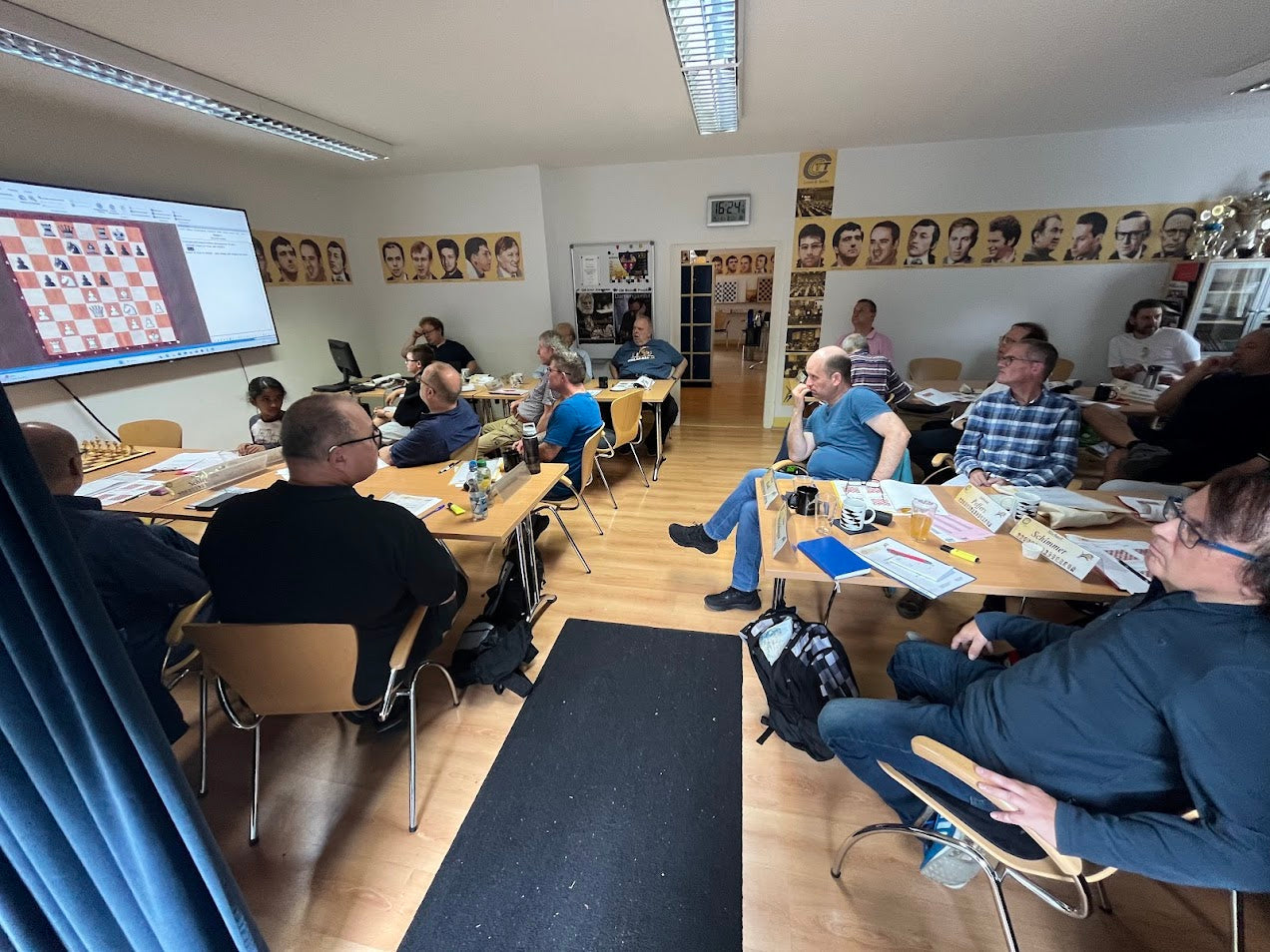 Rekordseminar im Chess Tigers Training Center Bad Soden