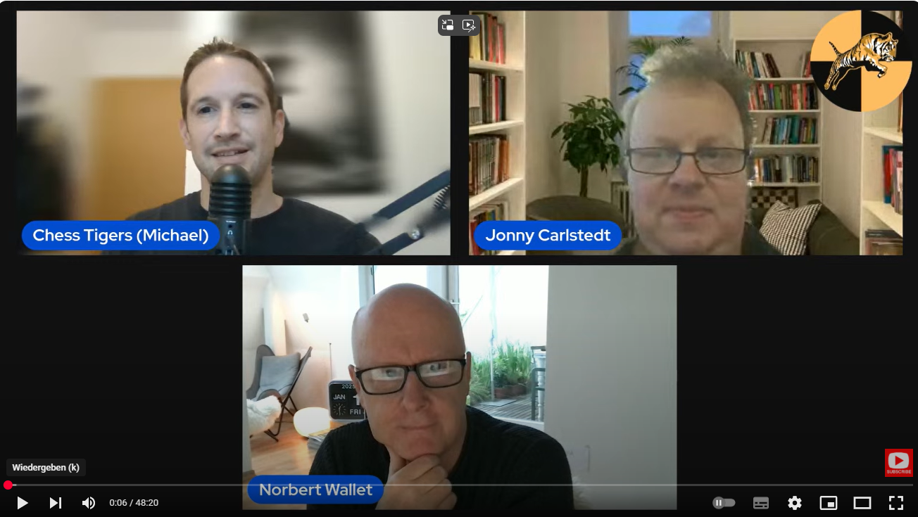 Ein Sonntag zwischen Politik, Schach und Leidenschaft – Norbert Wallet im Schachtalk