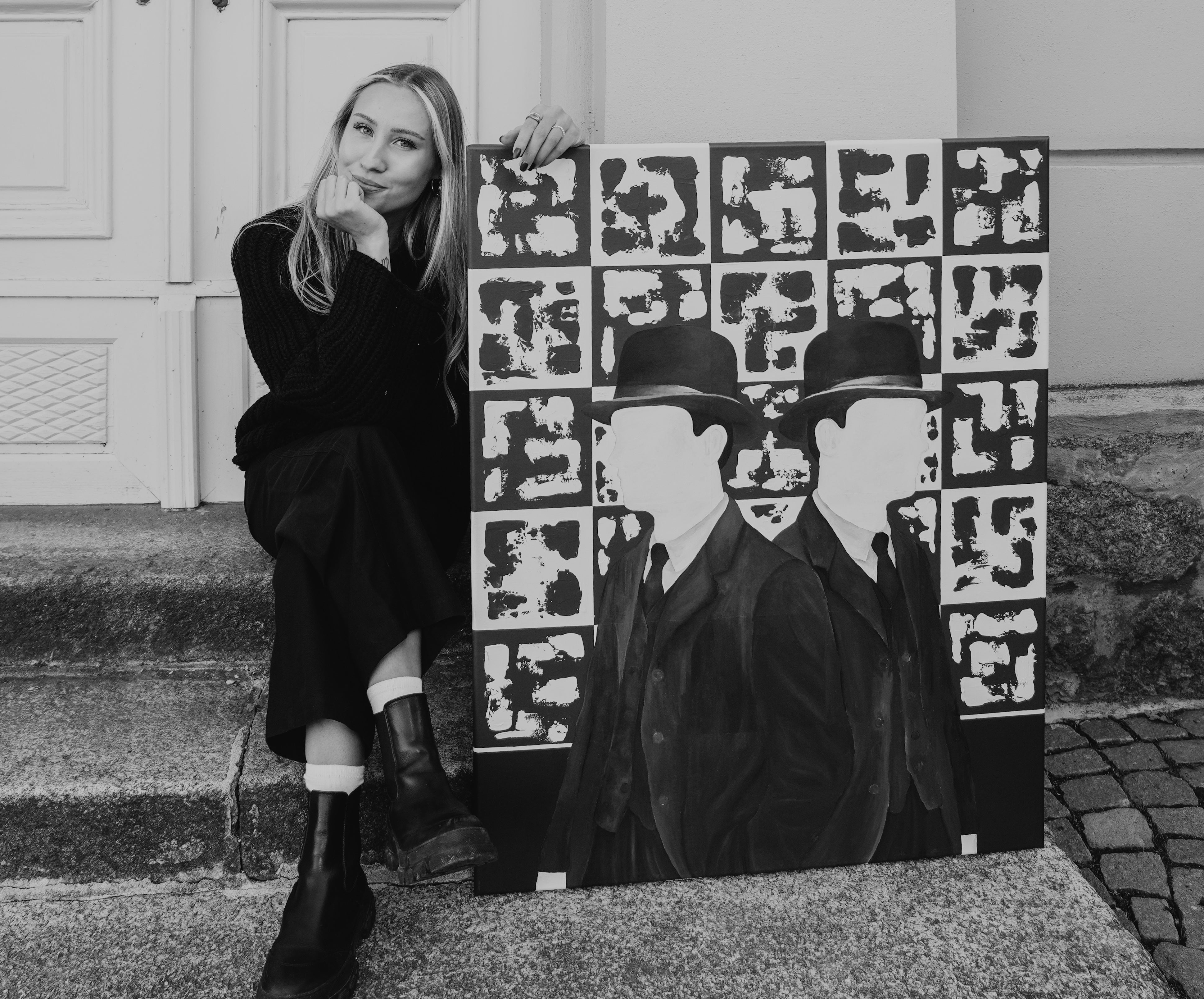 Schachgeflüster – nicht gesprochen, sondern gemalt