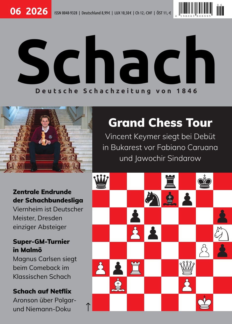 Cover der Zeitschrift Schach 06-2026