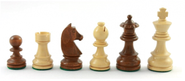 Schachfiguren Staunton-Form, KH 83 mm