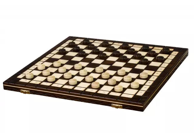 Capablanca chess and checkers set 40 x 40 cm