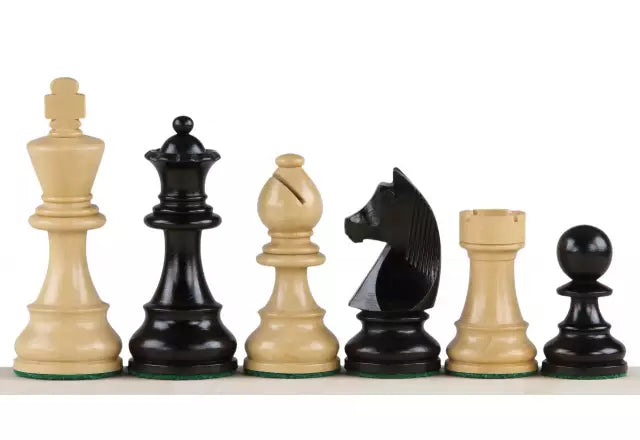 "German Knight" Figuren + Schachbrett mit oder ohne Beschriftung
