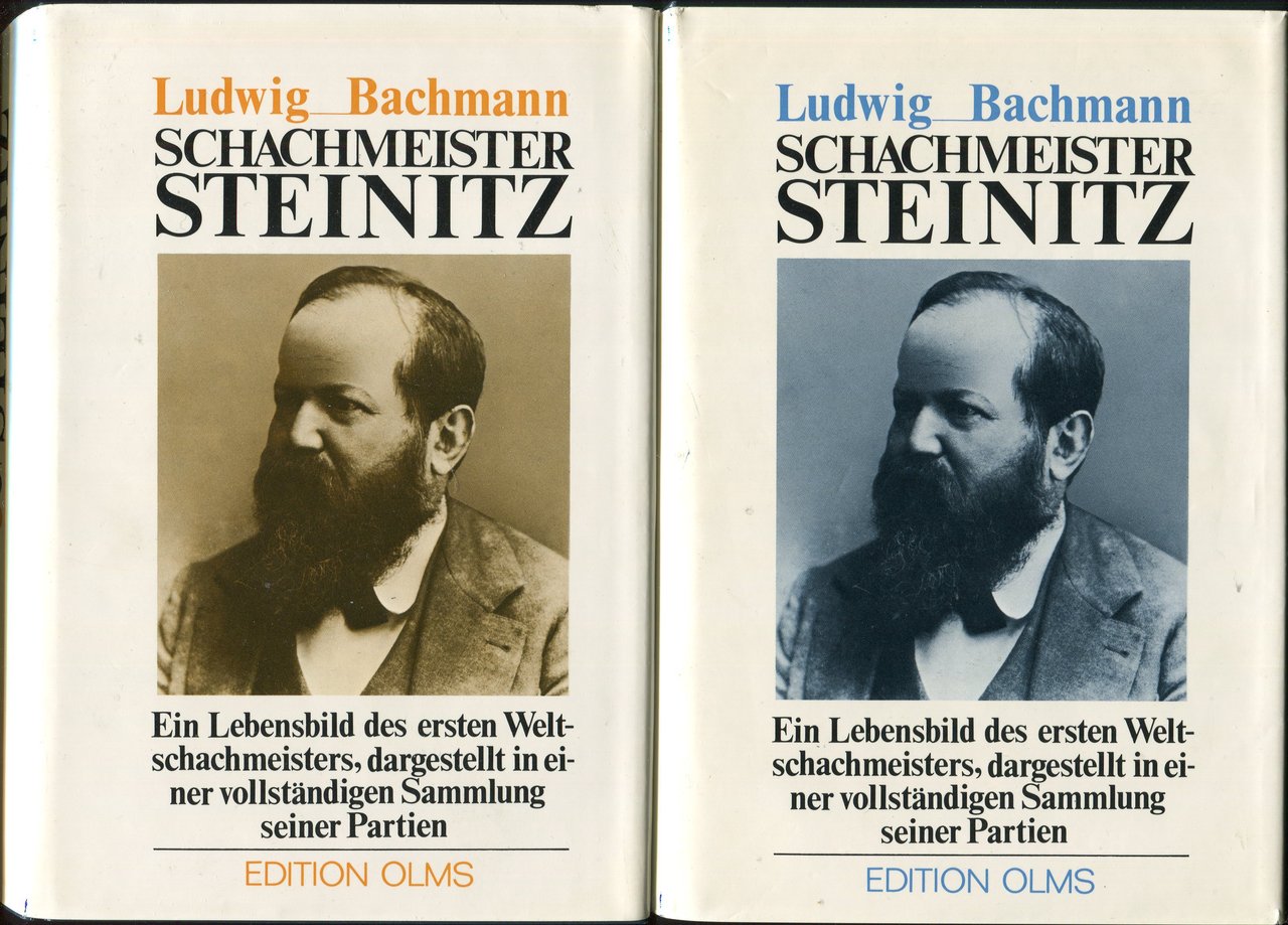 Bachmann: Schachmeister Steinitz Band 1-4