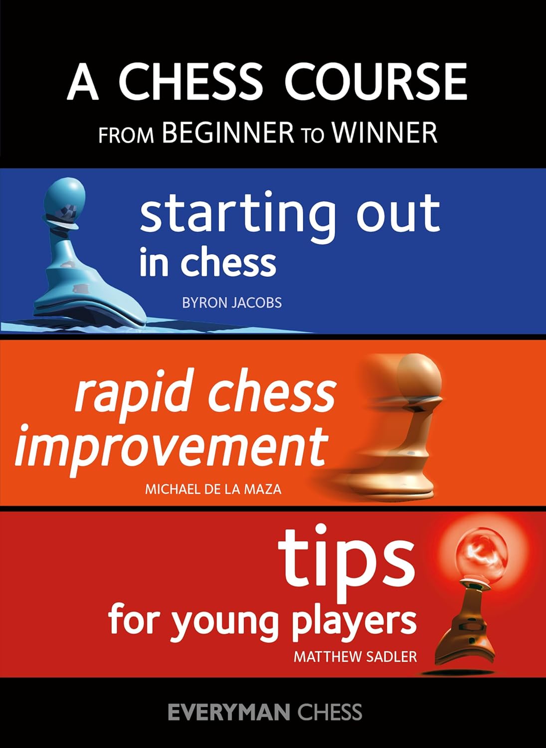 Byron Jacobs / Michael de la Maza / Matthew Sadler - a chess course from beginner to winner