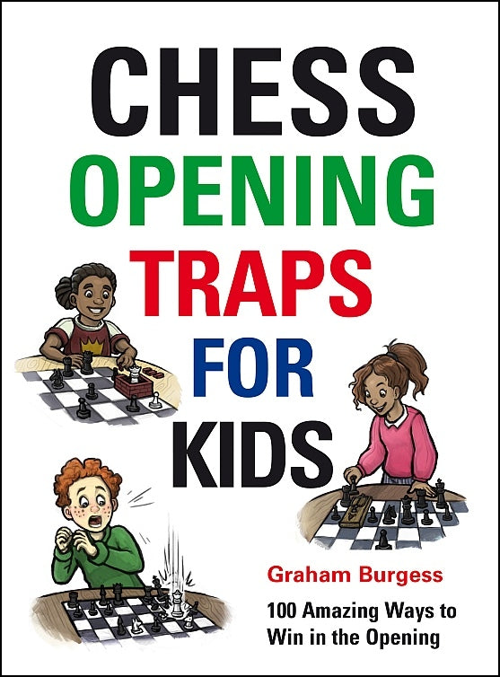 Dies ist ein Bild des Schachbuches Chess Opening Traps for Kids von Burgess