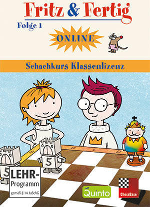 Fritz&Fertig Online Schachkurs Klassenlizenz