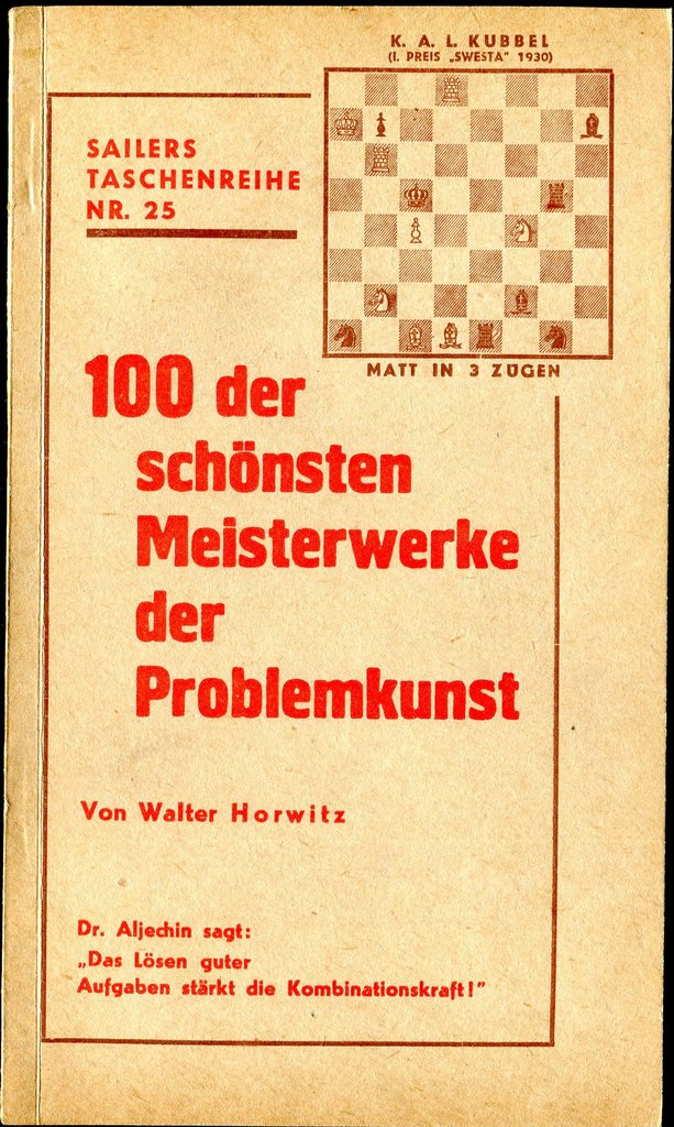 Horwitz: 100 der schönsten Meisterwerke der Problemkunst