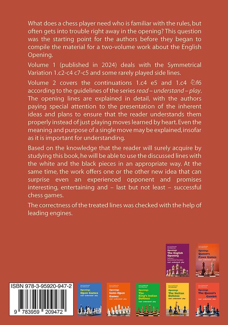 Konikowski/Bekemann: Openings - The English Opening Volume 2