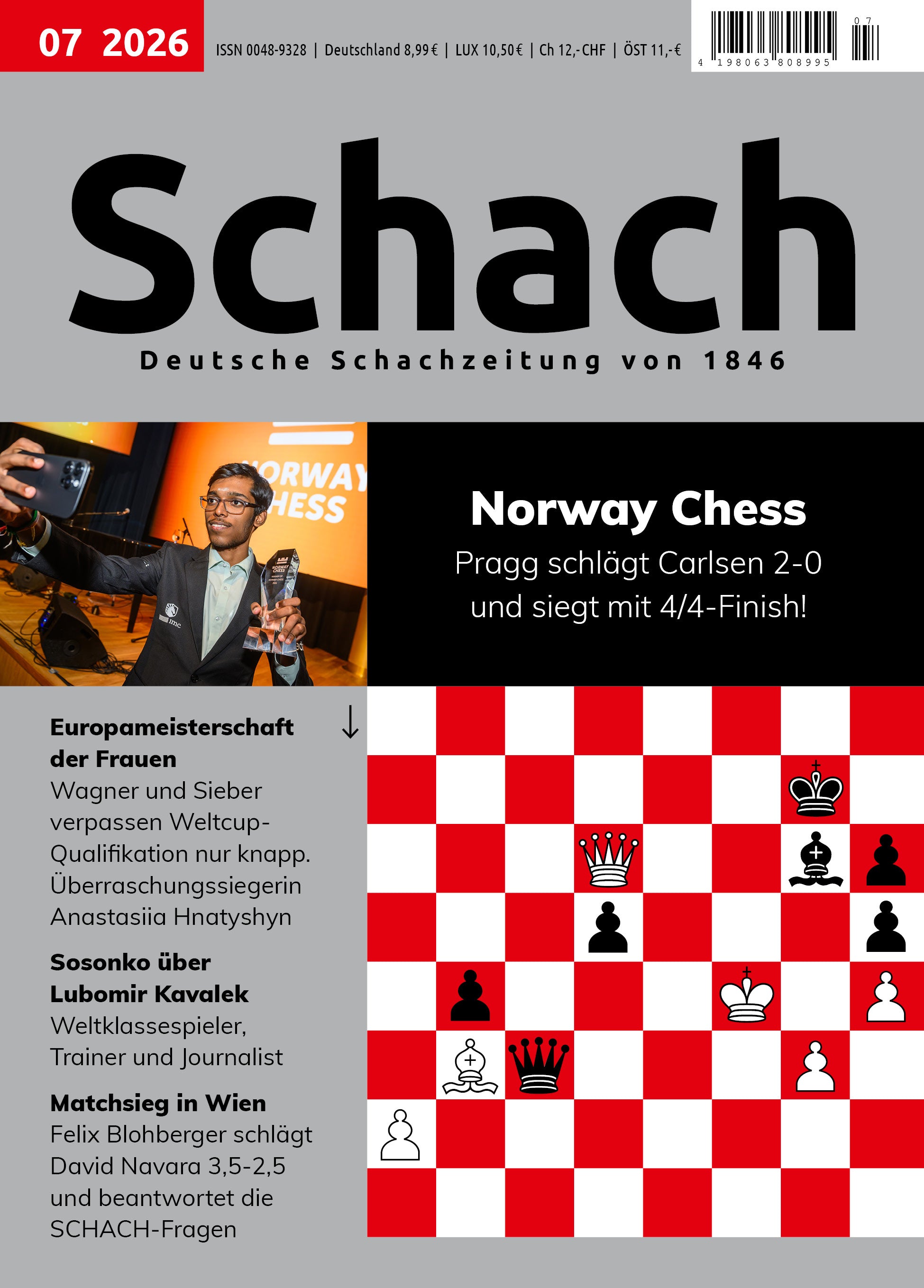 Zeitschrift Schach 07 / 2026