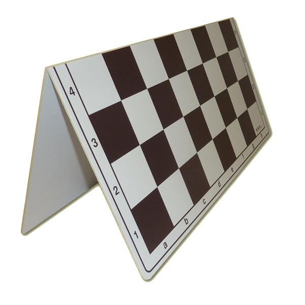 Klappbares Schachbrett GARDE Junior - braun/weiß – 55 mm Feldgröße