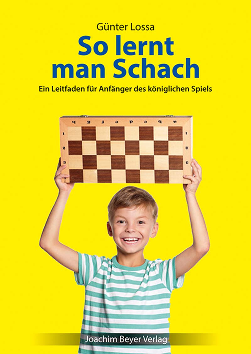 Buchcover „So lernt man Schach“ von Fritz Lossa – Grundlagenbuch für Schachanfänger.