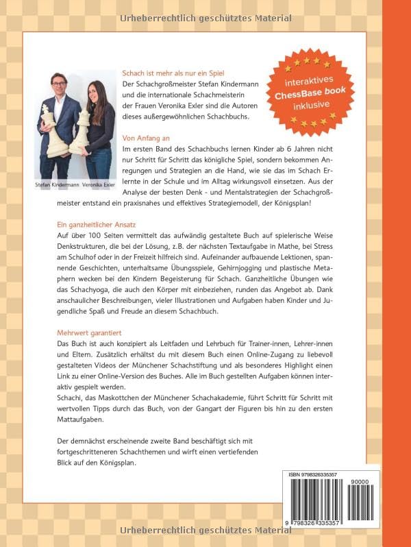 Kindermann/Exler: Spielend Schach lernen: Nach dem System der Münchener Schachakademie (paperback)