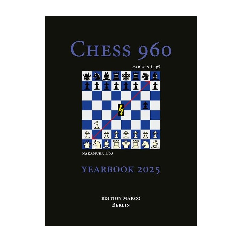 Dies ist ein Bild des Schachbuches Chess 960 Yearbook 2025 von Arno Nickel