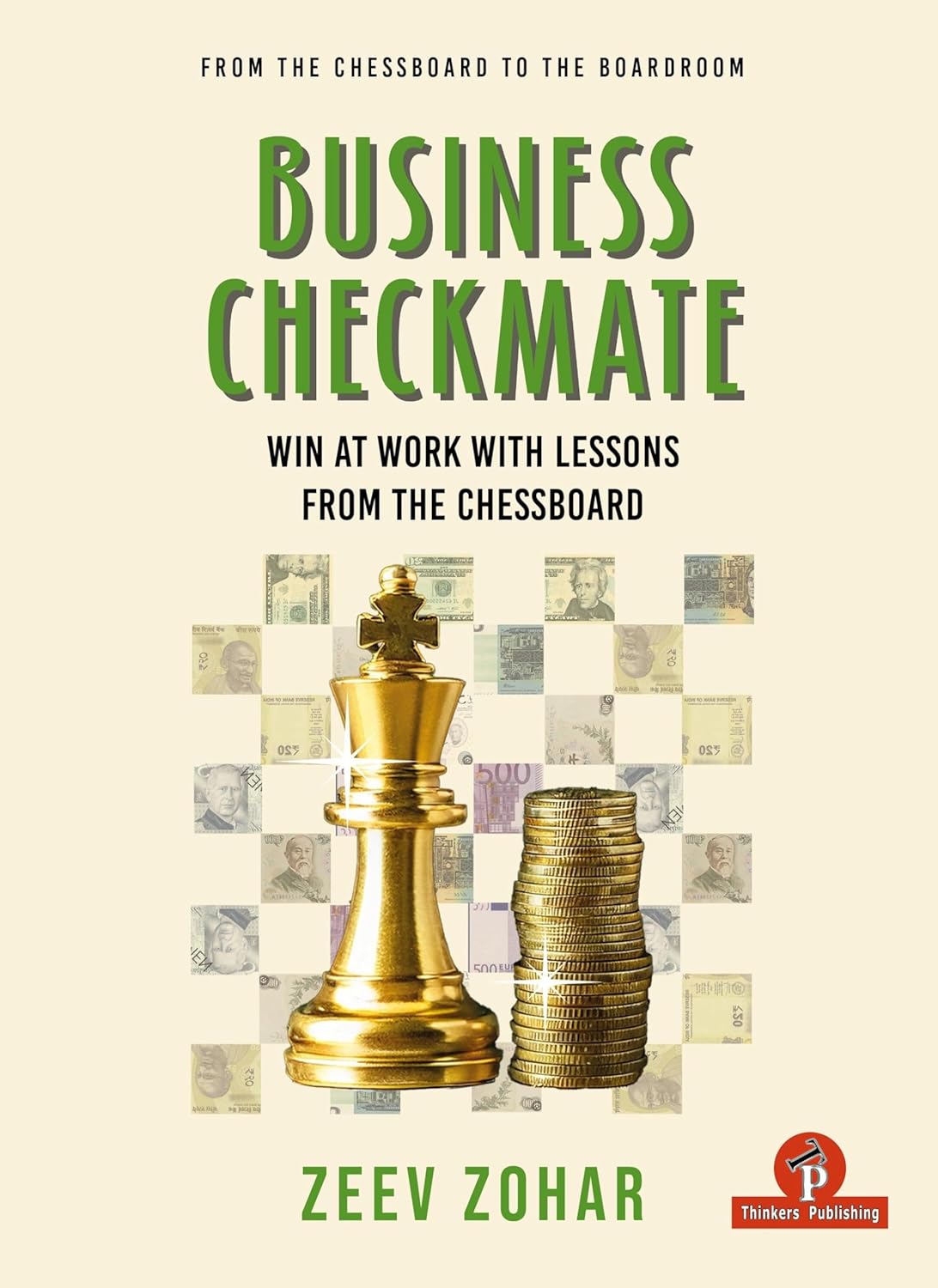 Business Checkmate Buch Cover – Schachstrategie für Erfolg im Business und bessere Entscheidungen