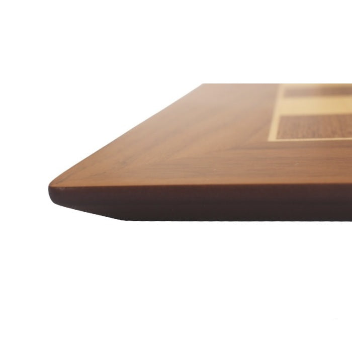 Deluxe board Barcelona small, field size 40mm, sycamore &amp; walnut