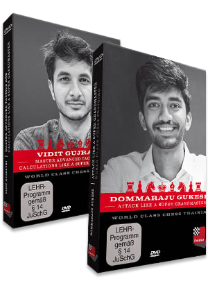 Bundle Vidit &amp; Gukesh: Attack &amp; Master Advanced Tactics and Calculations like a Super Grandmaster
