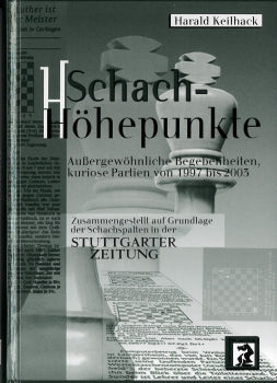 Schach-Höhepunkte von Harald Keilhack – Buchcover mit Titel und Autor